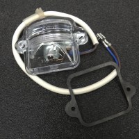 License Plate Light Bulb Holder Kit With Harness